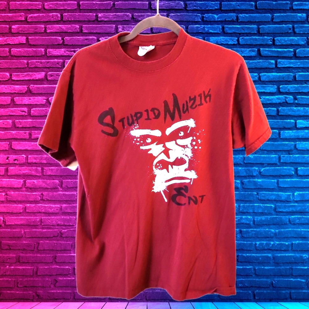 Vintage Port and Company "Stupid Muzik Ent" T-Shirt (Size M)